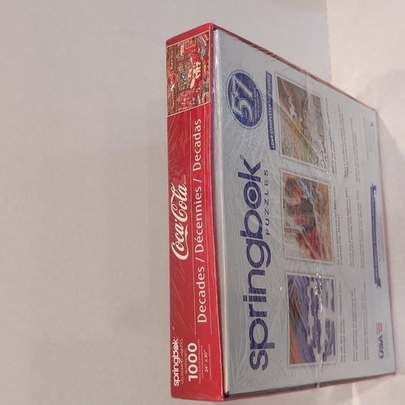 Springbok Coca-Cola Decades Bears Jigsaw Puzzle 1,000 Piece - New Wrapped - Picture 4 of 8